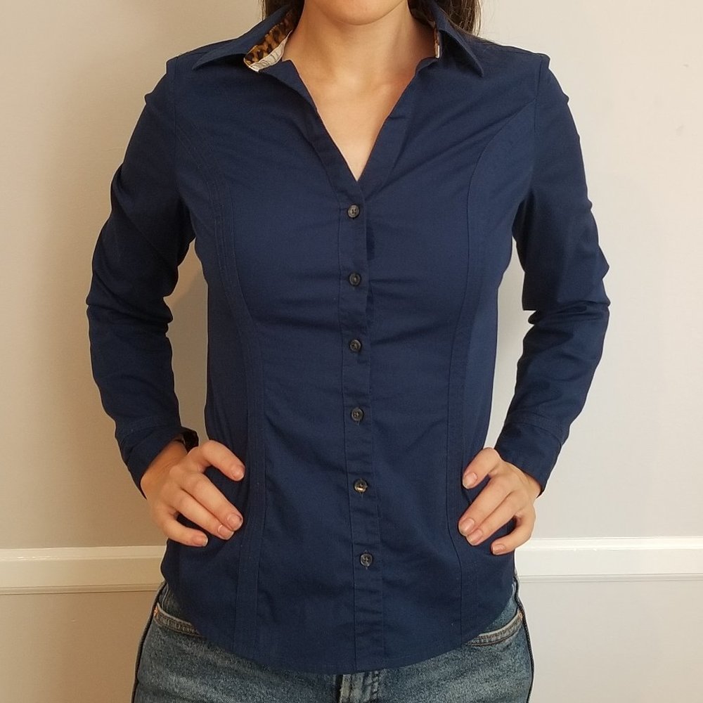 Express The Essential Shirt Original Navy Blue